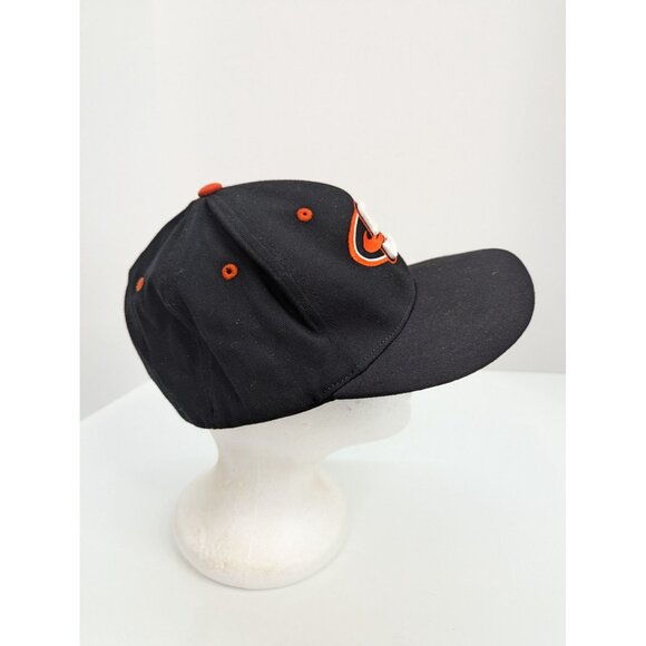 Official Pacific Headwear Baseball Central Fitted Cap Black Med-XL 7 3/8 - 8 - Picture 4 of 8